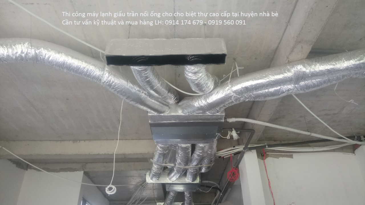 Dịch vụ lắp đặt và thi công trọn gói Điều hòa âm trần nối ống gió uy tín, giá tốt