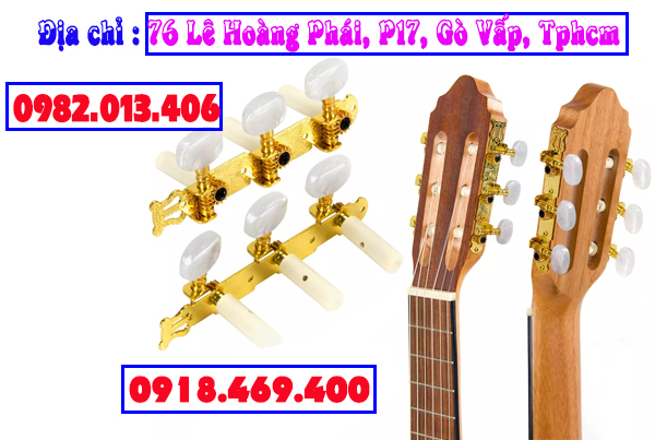 Mua khóa đàn guitar tại Shop Nhạc Cụ Nụ Hồng Gò Vấp