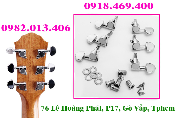 Mua khóa đàn guitar tại Shop Nhạc Cụ Nụ Hồng Gò Vấp