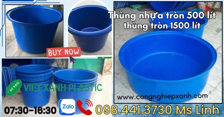 Thùng tròn dung tich 200 lít 250 lít 350 lít 500 lít 750 lít 1000 lít 1500 lít 2000 lít 3000 lít 4000 lít