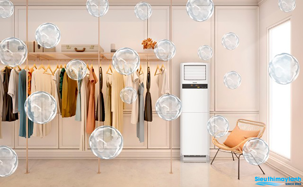 Tìm mua máy lạnh sao không thử Máy lạnh tủ đứng PANASONIC Inverter nổi tiếng hiện nay