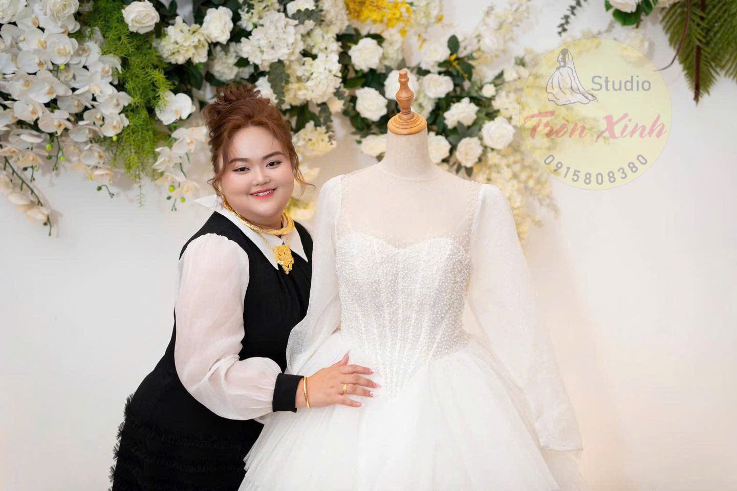 gới ý mẫu váy bigsize đến 200kg tròn xinh