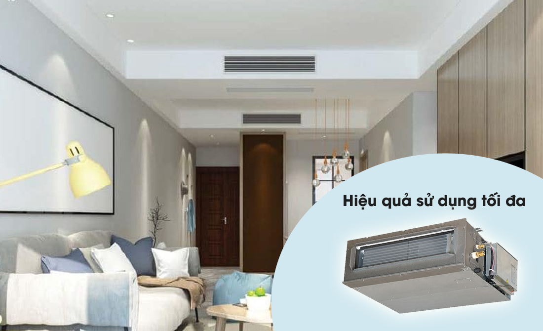 Giá tham khảo cho dòng Điều hòa âm trần và giấu trần MITSUBISHI HEAVY Inverter