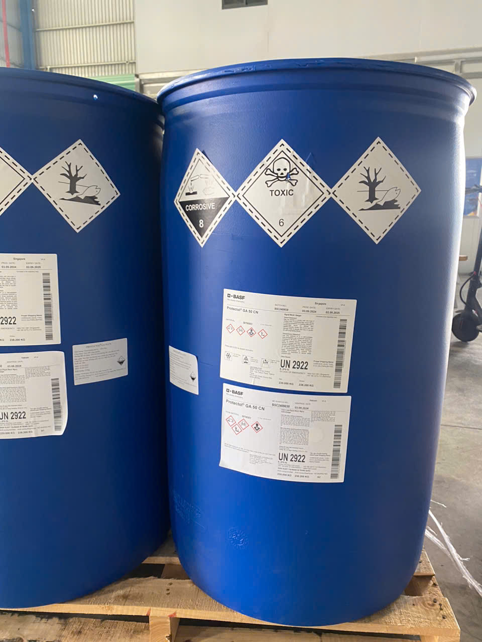 PROTECTOL GA 50CN - Glutaraldehyde diệt khuẩn ao nuôi