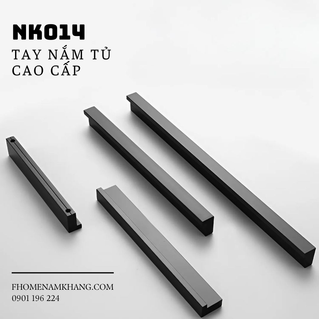 Tay nắm tủ cao cấp NK014 | Zalo 0901 196 224